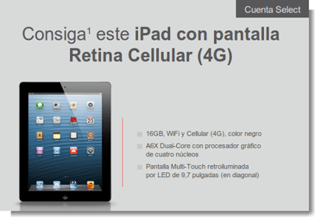 Apple iPad Banco Santander