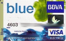 Tarjeta Blue