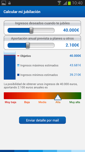 BBVA App Planes de pensiones