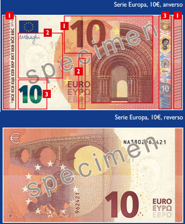 Nuevo Billete de 10 euros
